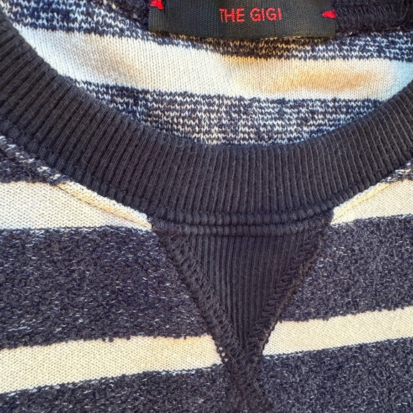 The Gigi ~ Blue and white striped T-shirt - Picture 8 of 10